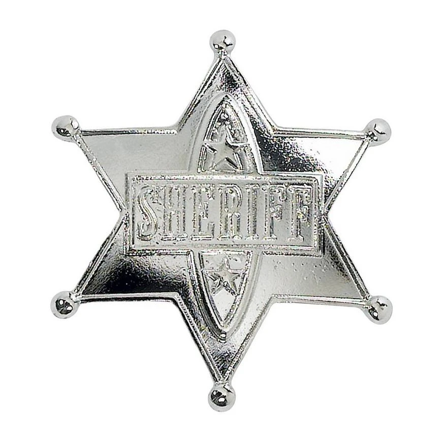 Sheriff Badge 3 Sheriff Badge