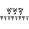 Black & White Checkered Pennant Banner -Party City 22877