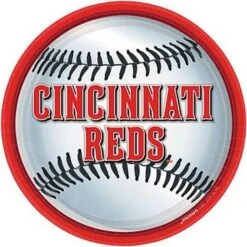 Cincinnati Reds Lunch Plates 18ct