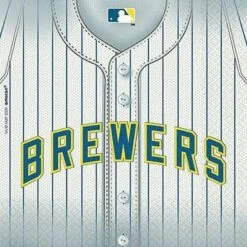 Milwaukee Brewers Lunch Napkins 36ct