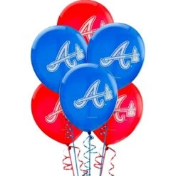 6ct, Atlanta Braves Balloons