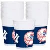 New York Yankees Plastic Cups 25ct -Party City 344313