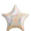 Prismatic Silver Star Foil Balloon, 19in -Party City 350197