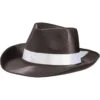Satin Band Gangster Hat -Party City 393876