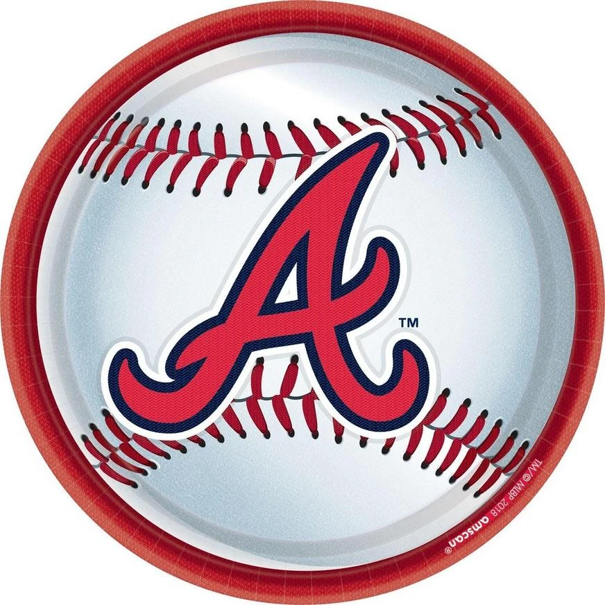 Atlanta Braves Party Kit For 18 Guests 4 Atlanta Braves Party Kit For 18 Guests - Image 2