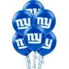 6ct, New York Giants Balloons -Party City 529047