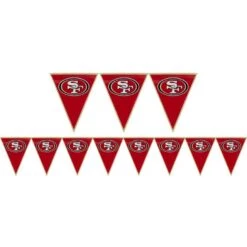 San Francisco 49ers Pennant Banner