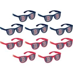 Boston Red Sox Printed Glasses 10ct