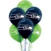 6ct, Seattle Seahawks Balloons -Party City 681404