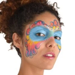 All-In-One Halloween Makeup Kit 18pc -Party City 686683 03