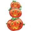 Stacked Jack-o'-Lantern Balloon - Giant, 61in