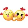 Giant Kissing Smiley Valentine's Day Balloon -Party City 710719