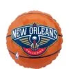 New Orleans Pelicans Balloon - Basketball 2 New Orleans Pelicans Balloon - Basketball -Party City 740690