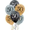 15ct, 50th Birthday Balloons - Sparkling Celebration 2 15ct, 50th Birthday Balloons - Sparkling Celebration -Party City 747021