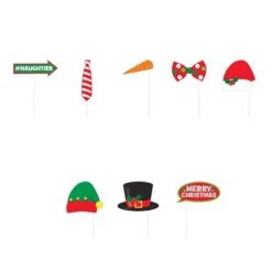 Christmas Photo Booth Props 21ct 7 Christmas Photo Booth Props 21ct -Party City 758029 02