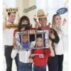 Giant Yeehaw Western Photo Booth Props 12ct