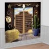 Yeehaw Western Scene Setter 2pc -Party City 762670