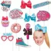 AMSCAN JoJo Siwa Photo Booth Props 12pc -Party City 777448