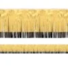 Black & Gold Tinsel Fringe 2 Black & Gold Tinsel Fringe -Party City 777966