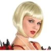 AMSCAN Blonde Flapper Wig -Party City 793226