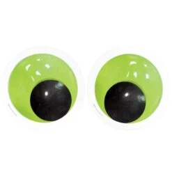 AMSCAN Giant Green Googly Eyes Photo Booth Props 2ct