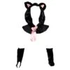 Womens Black Cat Costume Accessory Kit -Party City 794838