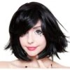 Stylish Short Black Wig -Party City 796428