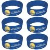 Golden State Warriors Wristbands 6ct -Party City 799829