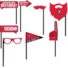 Tampa Bay Buccaneers Photo Booth Props 9ct 1 Tampa Bay Buccaneers Photo Booth Props 9ct -Party City 825788