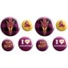Arizona State Sun Devils Buttons 8ct