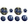 Pittsburgh Panthers Buttons 8ct -Party City 827294