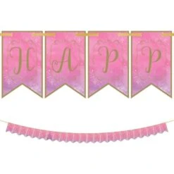 Disney Once Upon A Time Birthday Pennant Banner