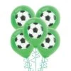 5ct, Goal Getter Goal Getter Green Soccer Ball Balloons