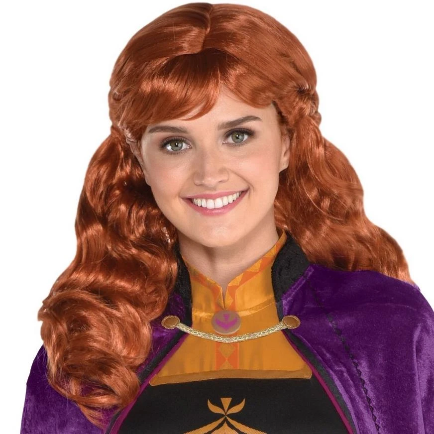 AMSCAN Anna Wig - Frozen 2 4 AMSCAN Anna Wig - Frozen 2 - Image 2