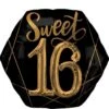 Giant Art Deco Sweet Sixteen 3D Balloon -Party City 846692