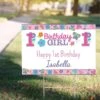 Custom Sweet Birthday Girl Yard Sign -Party City 867238