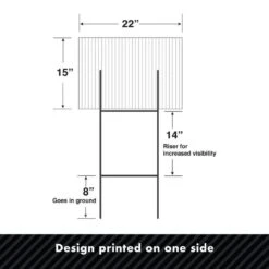 Custom Shimmering Party Yard Sign 5 Custom Shimmering Party Yard Sign -Party City 867940 01