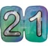 Prismatic Finally 21 Birthday Balloon, 27in