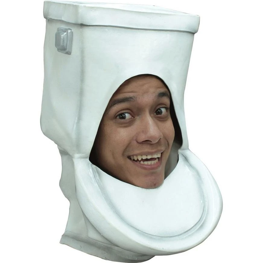 Toilet Head Mask 3 Toilet Head Mask