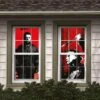 AMSCAN Michael Myers Window Silhouettes, 2pc - Halloween II -Party City 890801 01