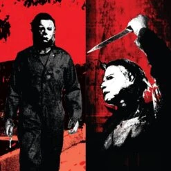 AMSCAN Michael Myers Window Silhouettes, 2pc - Halloween II -Party City 890801 02