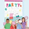 Peppa Pig Confetti Party Scene Setter With Photo Booth Props -Party City 891523