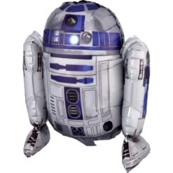 AMSCAN Air-Filled Sitting R2-D2 Balloon, 15in - Star Wars