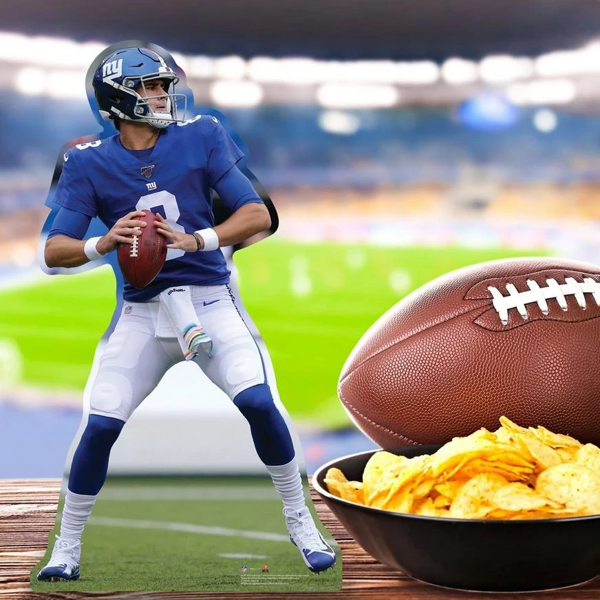 NFL New York Giants Daniel Jones Centerpiece Cardboard Cutout, 18in 3 NFL New York Giants Daniel Jones Centerpiece Cardboard Cutout, 18in