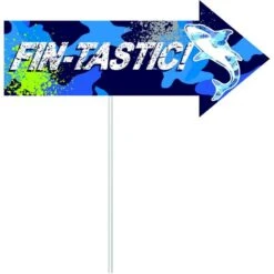 AMSCAN Shark Party Photo Booth Kit 16pc -Party City 914471 03