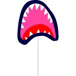 AMSCAN Shark Party Photo Booth Kit 16pc -Party City 914471 04