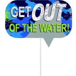 AMSCAN Shark Party Photo Booth Kit 16pc -Party City 914471 08