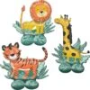 AirLoonz Get Wild Foil Balloon Set, 3pc -Party City 914681