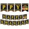 Happy Kwanzaa Pennant Banner 1 Happy Kwanzaa Pennant Banner -Party City 918929