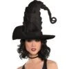 AMSCAN Black Crooked Witch Hat